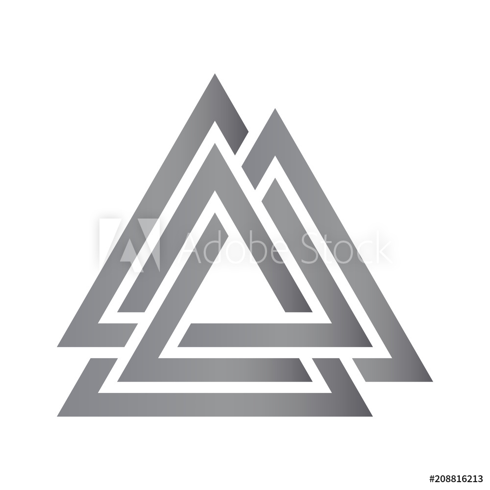 1000x1000 Photo Art Print Vector Vikings Norse Symbol Illustration