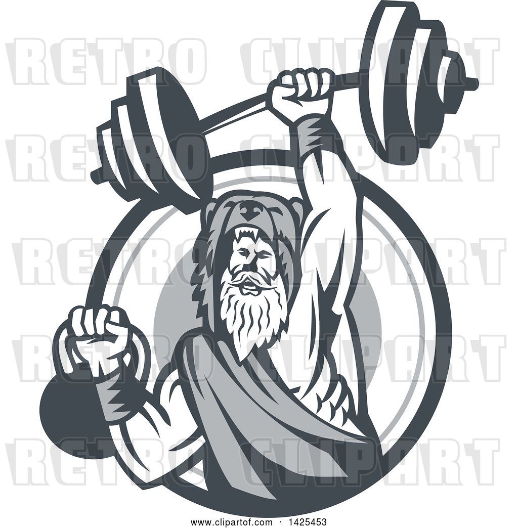 1024x1044 Vector Clip Art Of Retro Male Champion Norse Warrior, Berserker