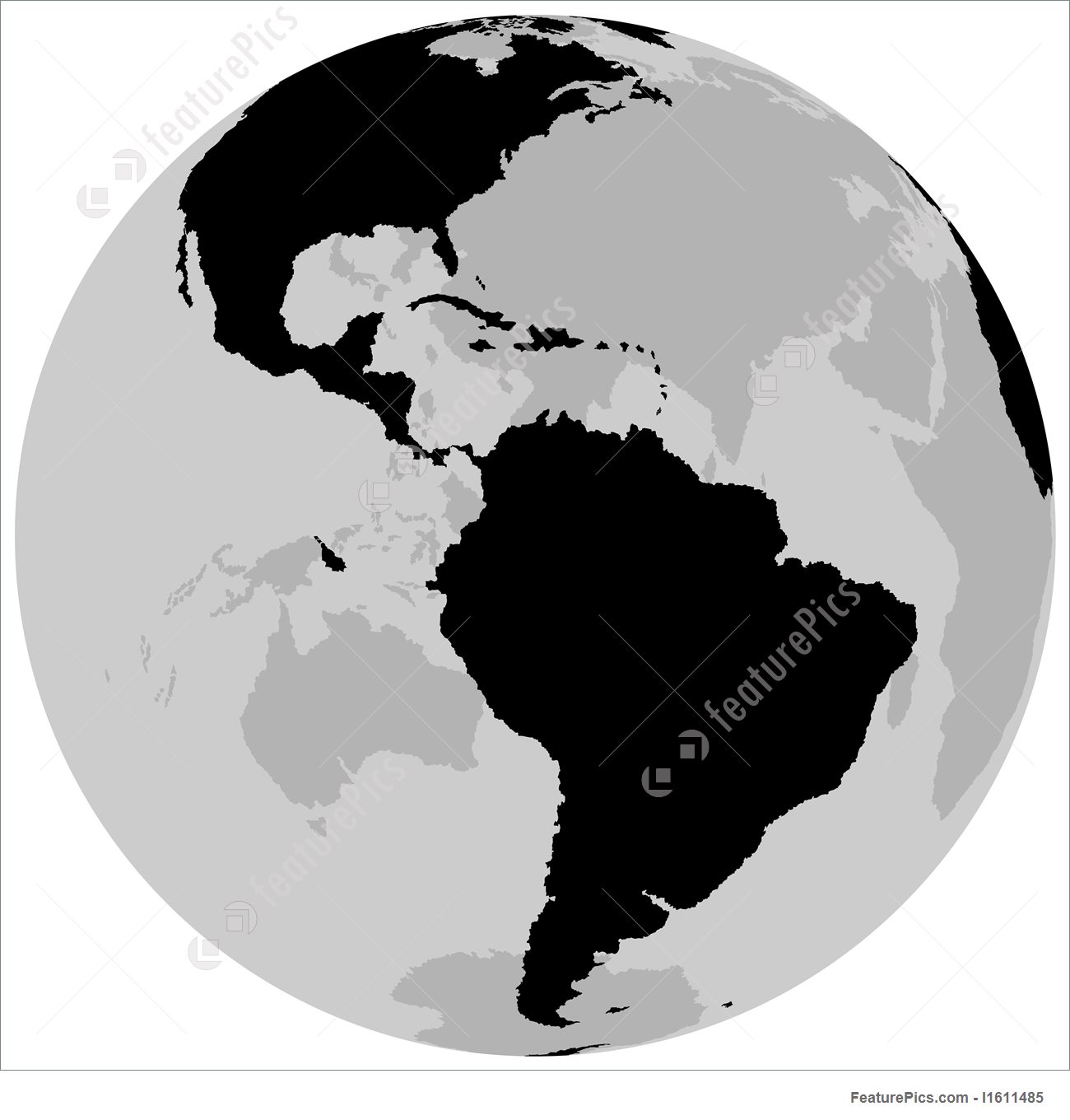 1300x1360 Illustration Of Earth America