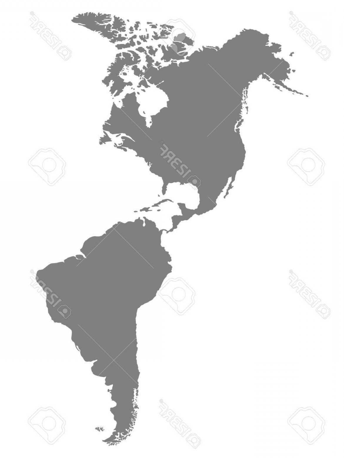 1170x1560 North America Map Vector Soidergi