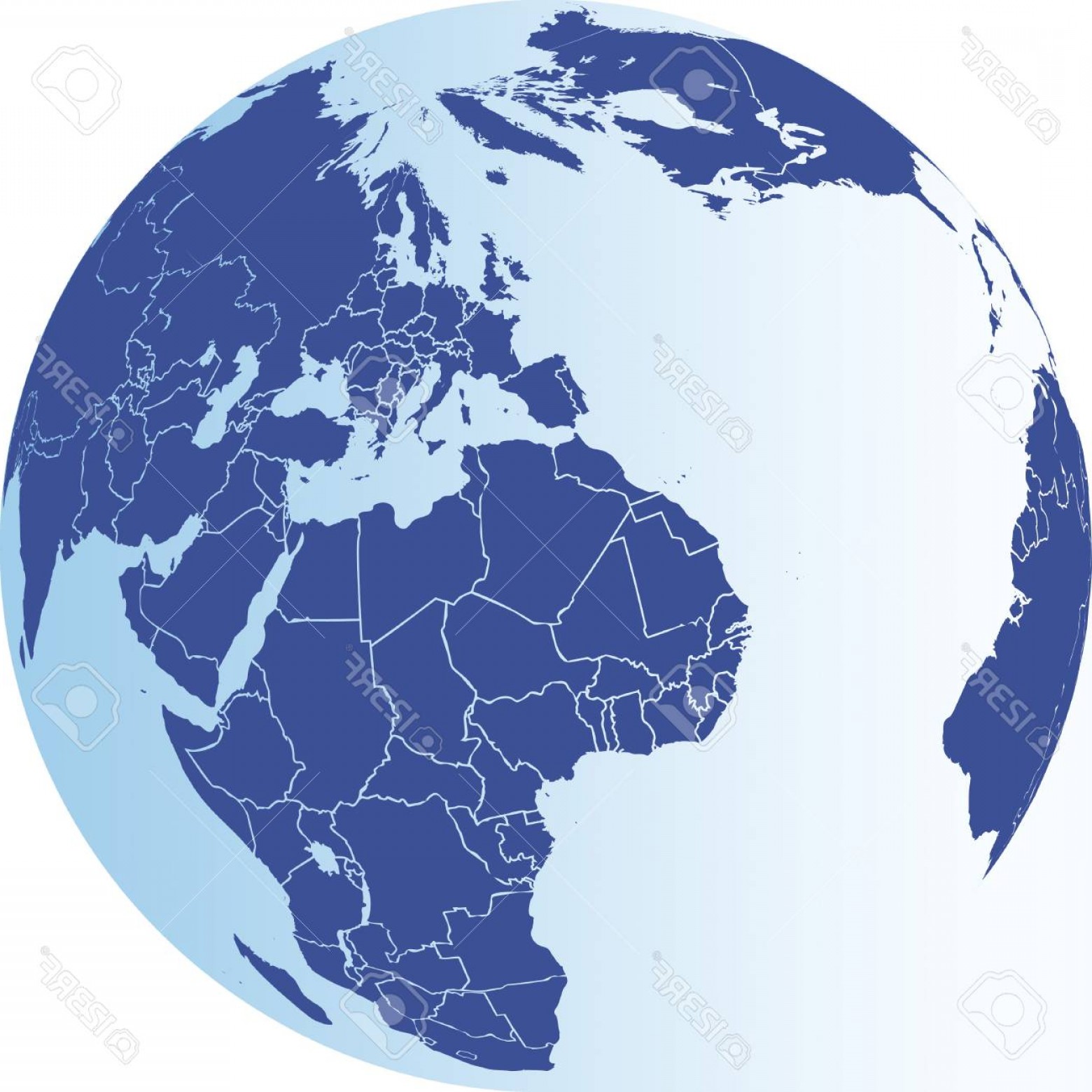 1560x1560 Photostock Vector North America South America Europe Africa