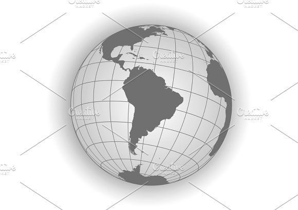 580x410 South America Vector Map Graphics South America Map Antarctica