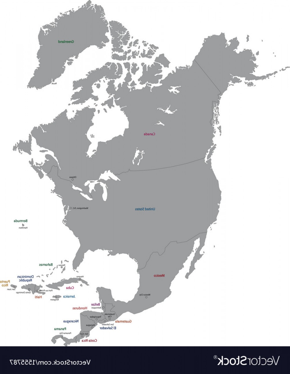 1006x1296 Grey North America Map Vector Soidergi