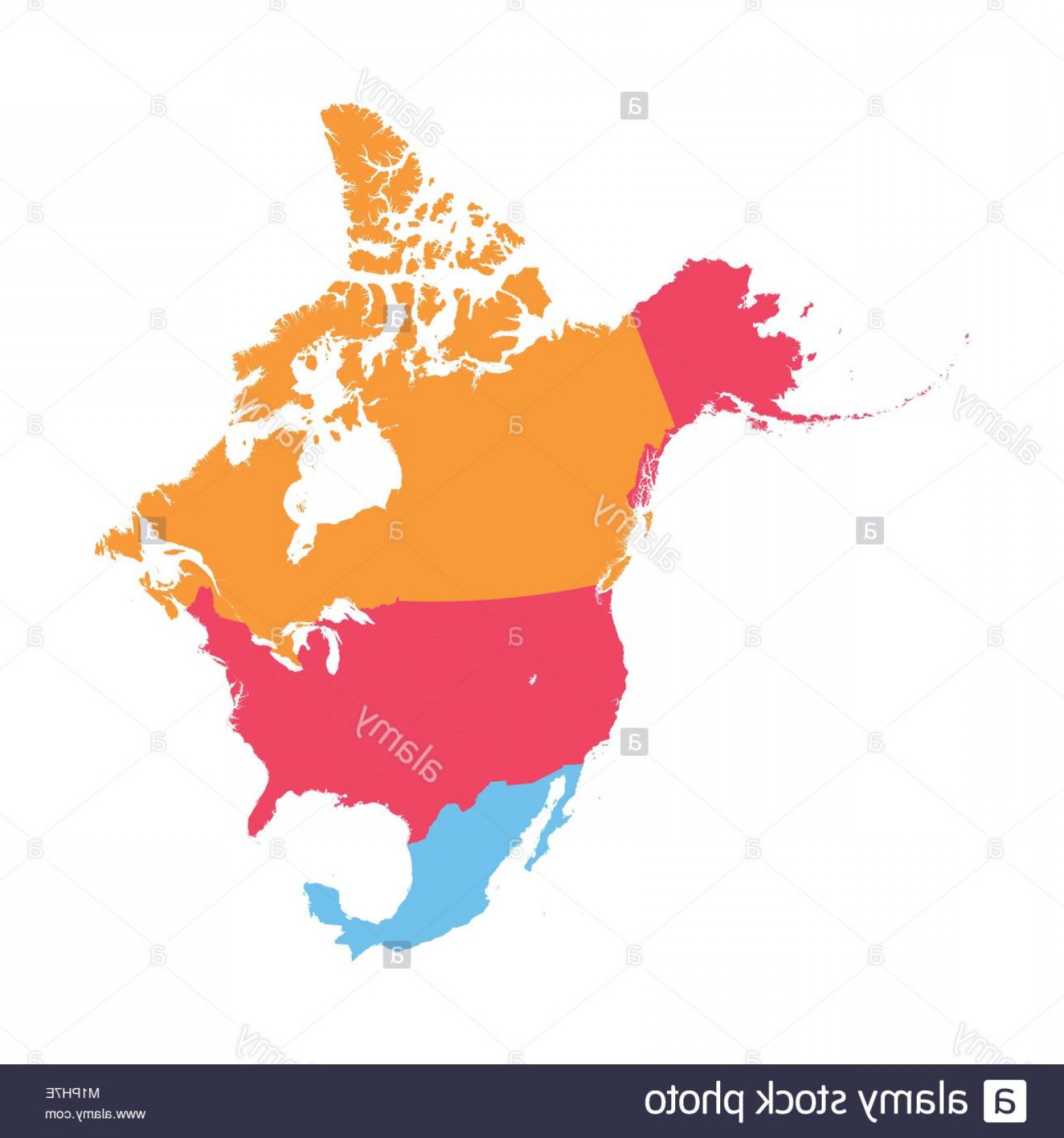 1560x1668 Stock Photo North America Vector Map Catchsplace