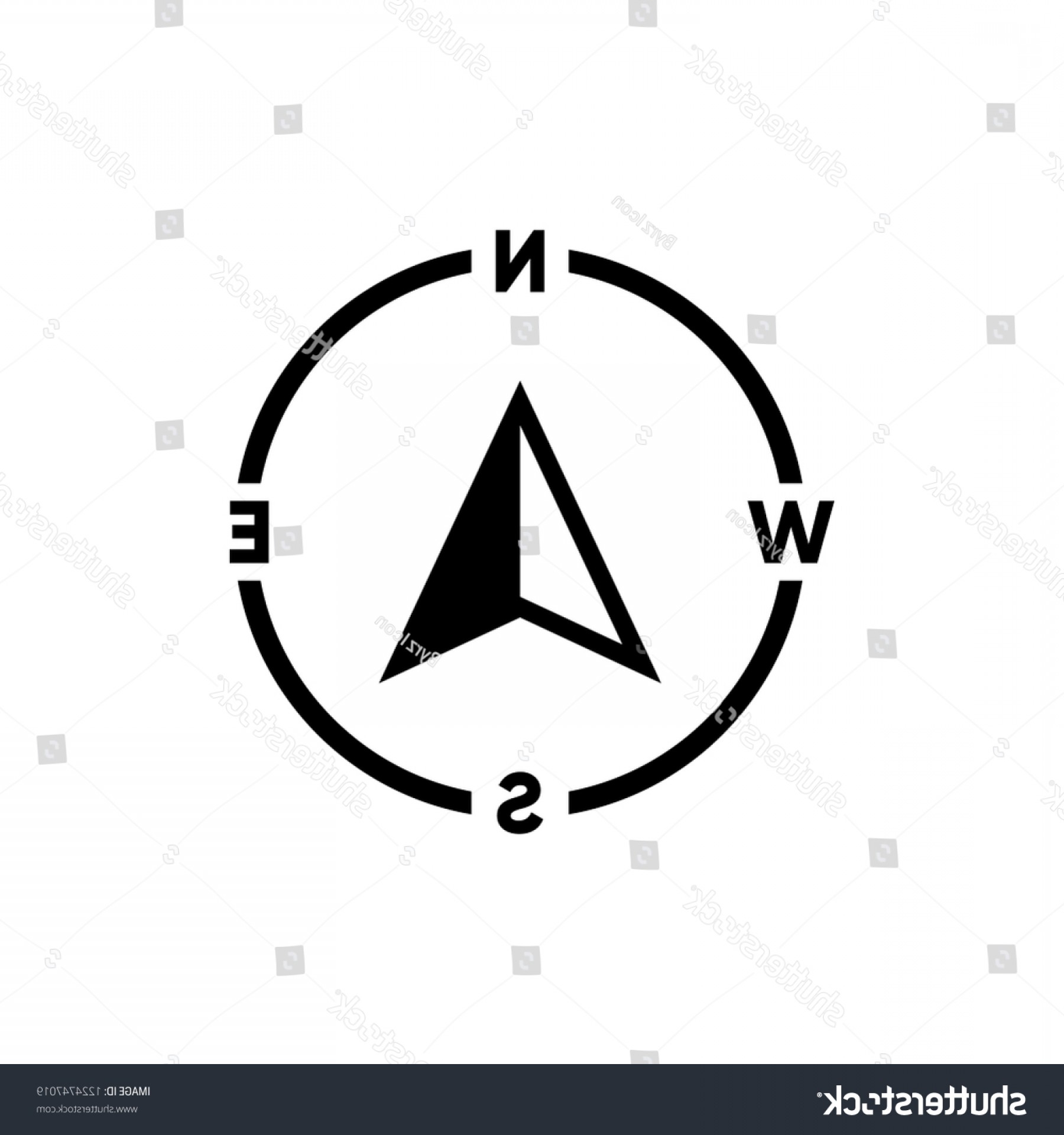 North Arrow Compass Icon Vector Soidergi 1800x1920 North Arrow Compass Icon Vector Soidergi