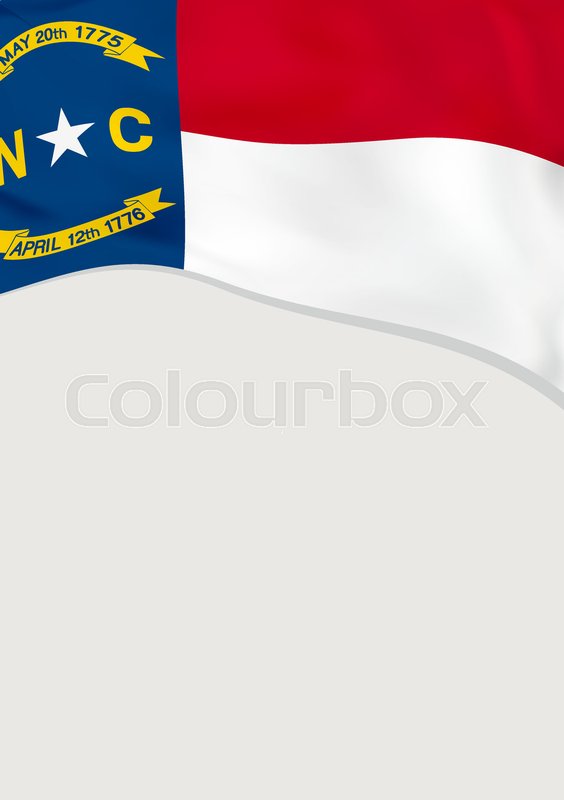 564x800 Leaflet Design With Flag Of North Stock Vector Colourbox