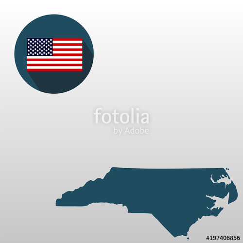 North Carolina Flag Vector at Vectorified.com | Collection of North ...