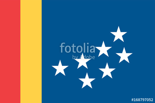 500x333 Vector Flag Of Durham, North Carolina, Usa Stock Image