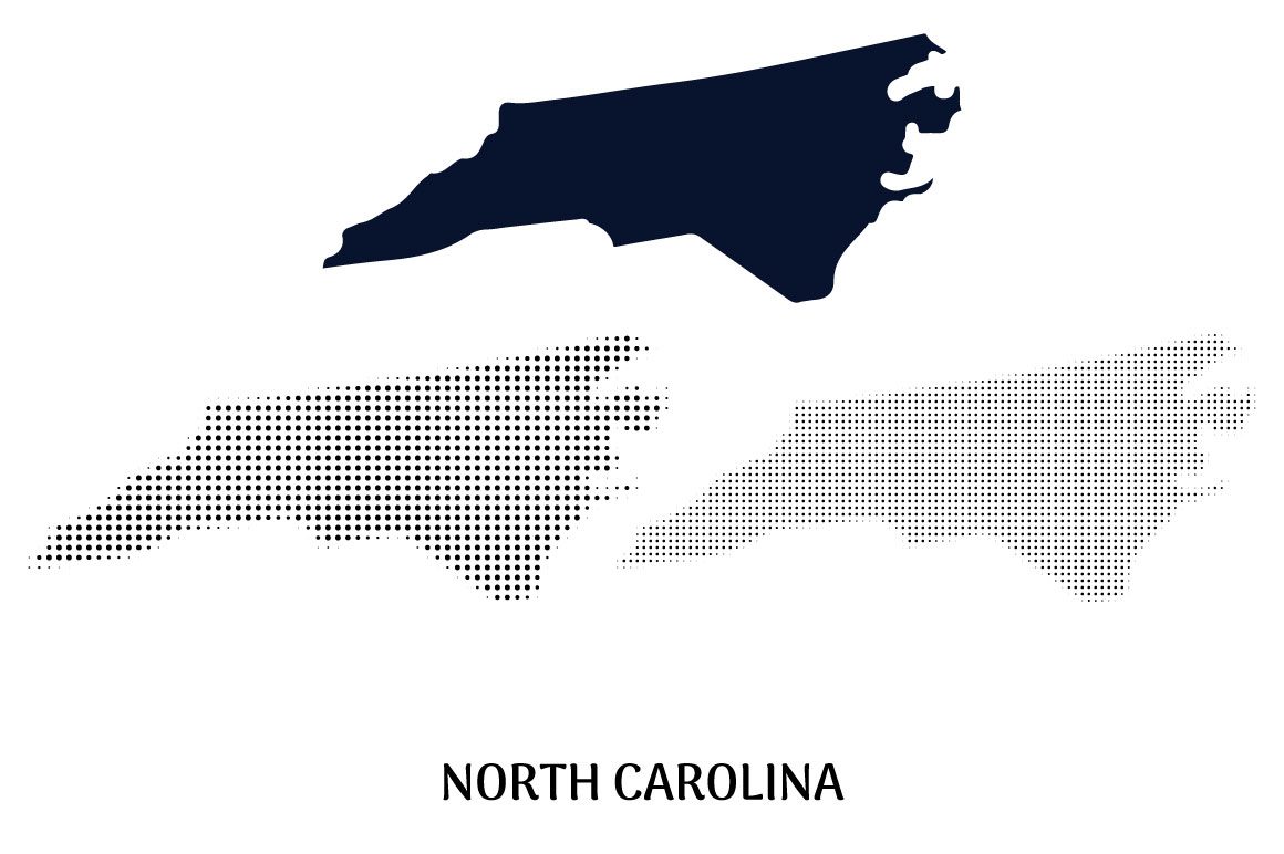 1160x772 Map Of North Carolina Frebers