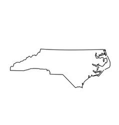 North Carolina Silhouette Vector at Vectorified.com | Collection of ...