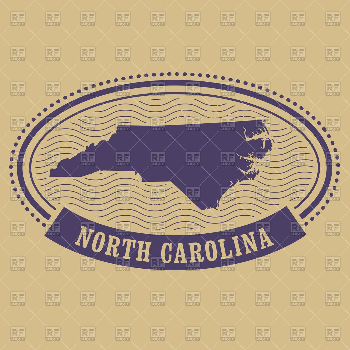Oval Stamp With North Carolina Map Silhouette Vector Image 1200x1200 Oval Stamp With North Carolina Map Silhouette Vector Image