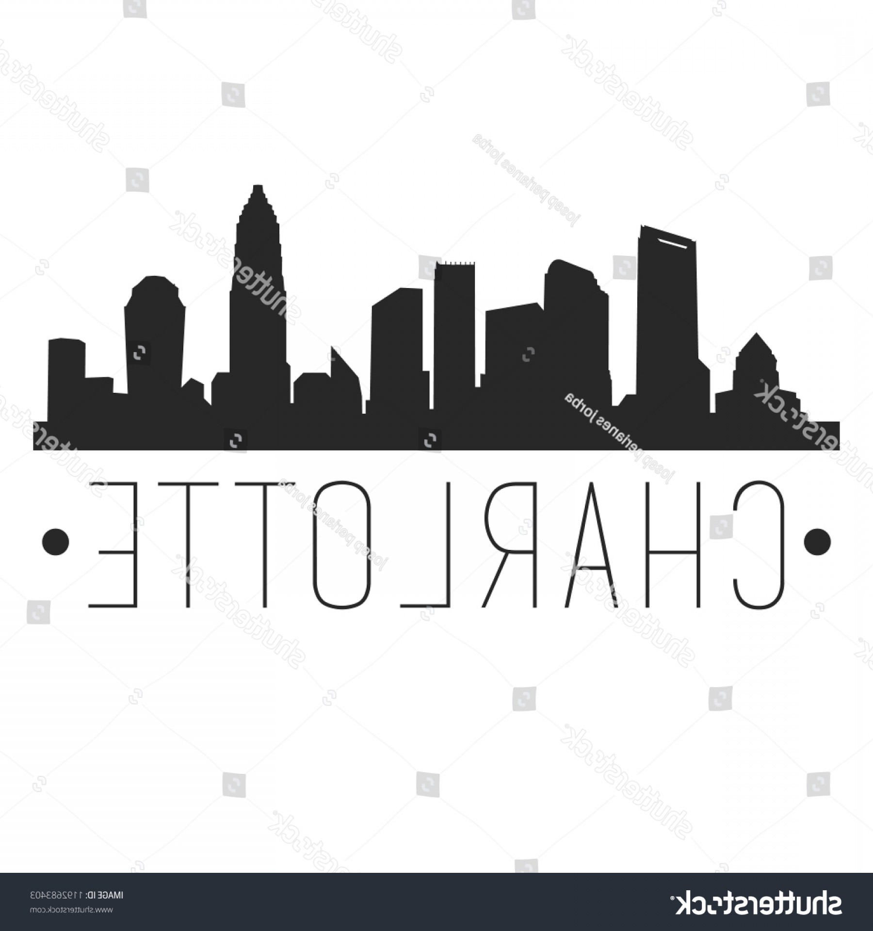 Charlotte Skyline Vector Circle Hoodamathrun 1800x1920 Charlotte Skyline Vector Circle Hoodamathrun