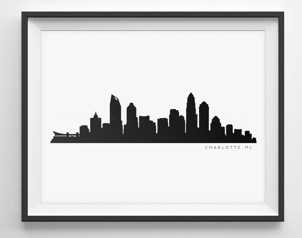 Collection Of 'charlotte Nc Skyline Silhouette' Download More 1000x790 Collection Of 'charlotte Nc Skyline Silhouette' Download More