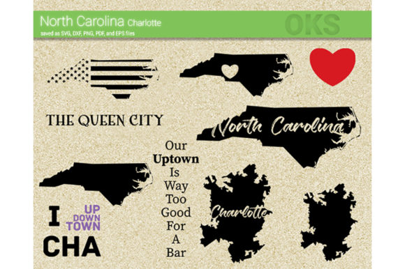 580x386 North Carolina Vector Graphic