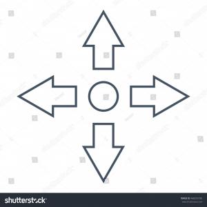 300x300 Photostock Vector Compass Direction North West East South For Your