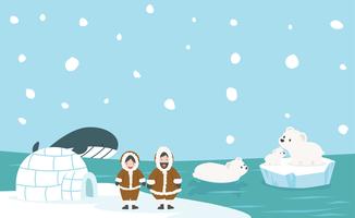 North Pole Free Vector Art 326x200 North Pole Free Vector Art