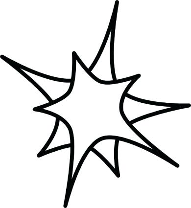 390x425 North Star Clipart