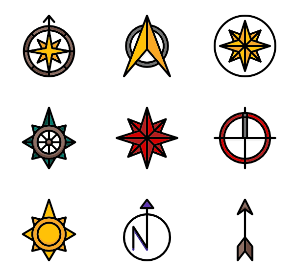 600x564 North Icons