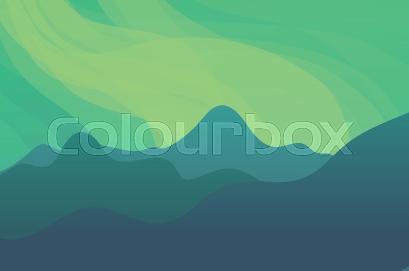 Northern Lights Vector at Vectorified.com | Collection of Northern ...