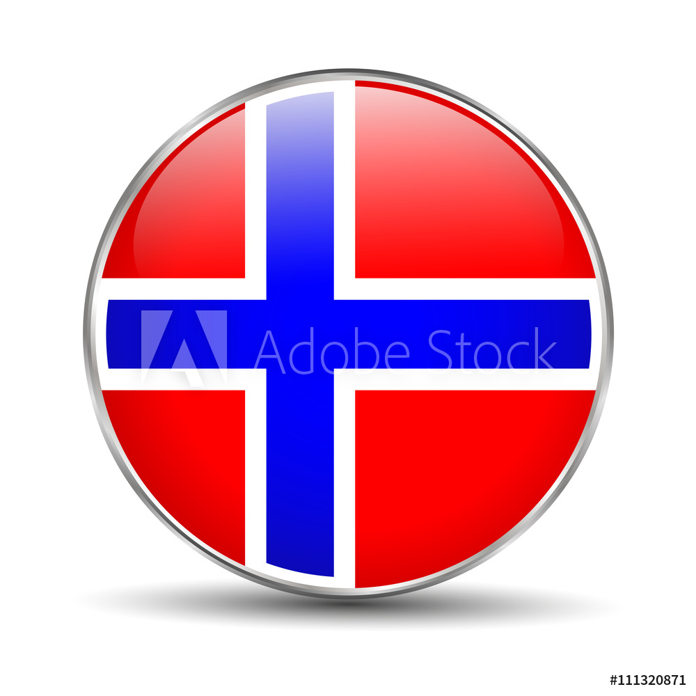 Photo Art Print Norway Flag Vector Europosters 1000x1000 Photo Art Print Norway Flag Vector Europosters