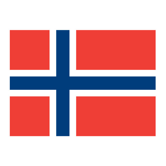 Vector Flag Of Norway 660x660 Vector Flag Of Norway