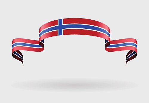 499x345 Norwegian Flag Vector Premium Clipart