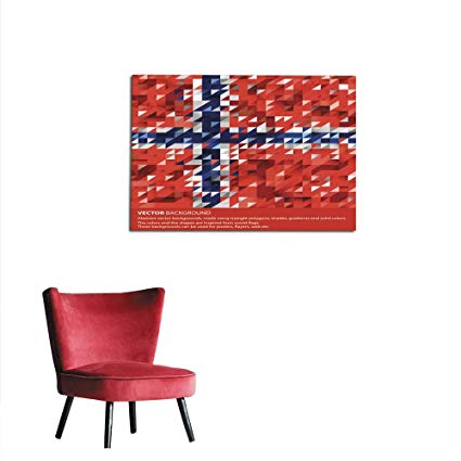 425x425 Home Decor Wall Norway Abstract Background Norwegian