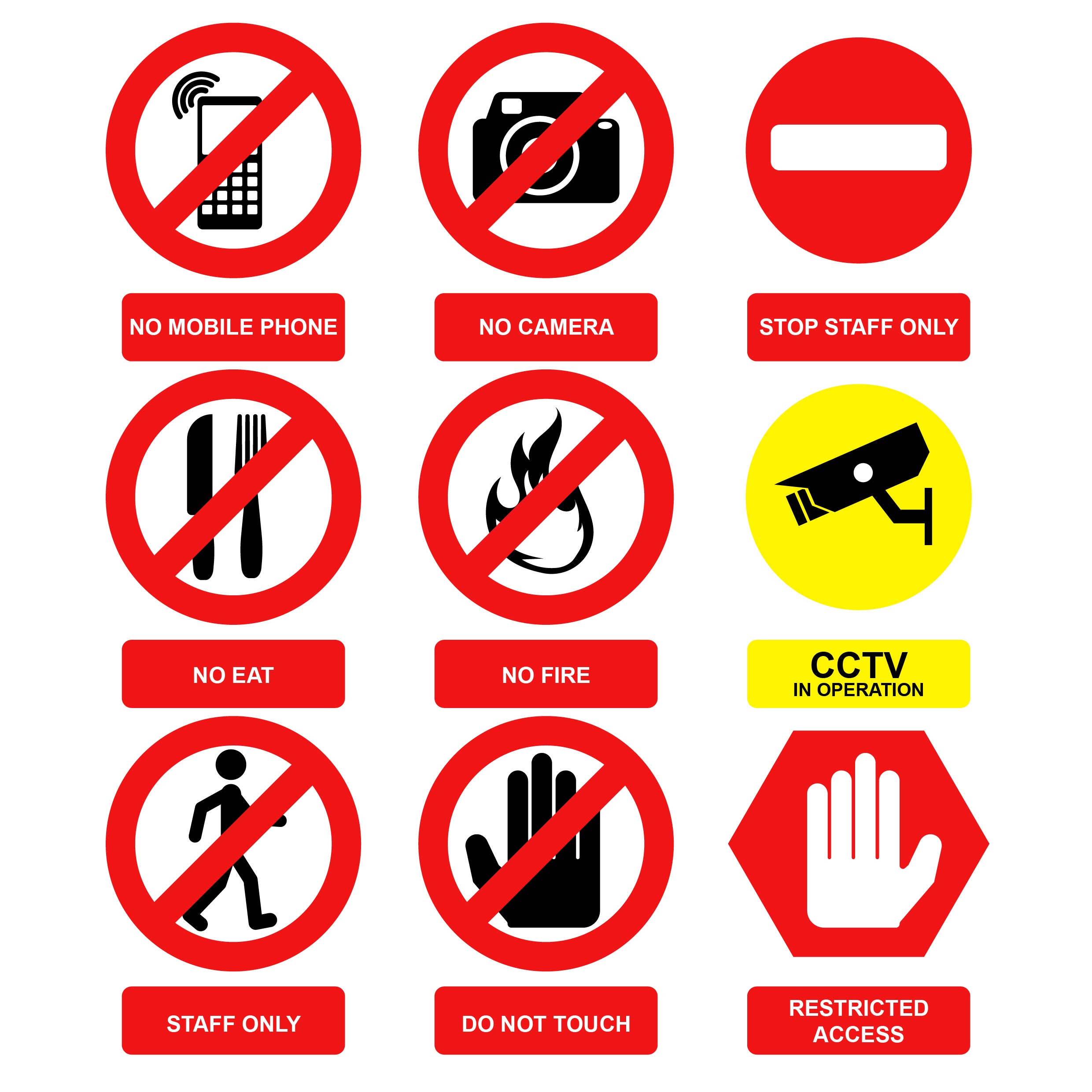 Do Not Touch Free Vector Art 2480x2480 Do Not Touch Free Vector Art