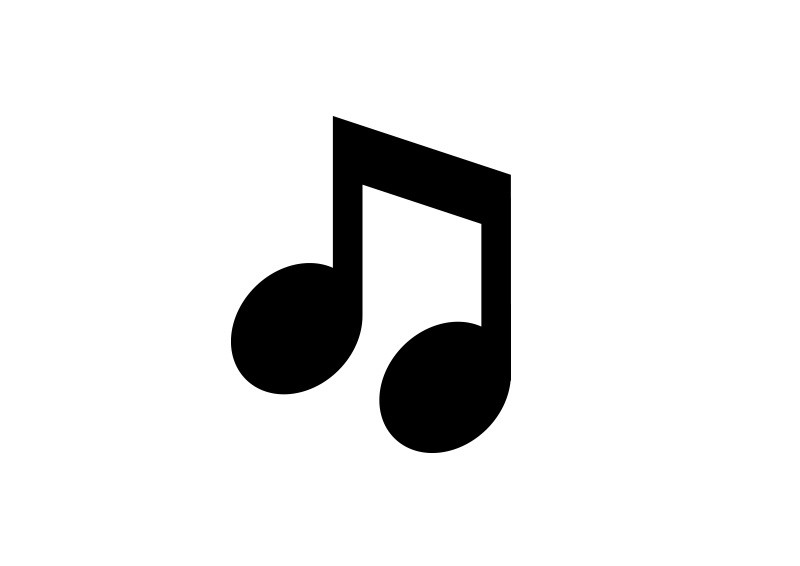 Music Note Vector Icon 800x566 Music Note Vector Icon