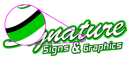 Raster Vs Vector Signature Signs Graphics 429x192 Raster Vs Vector Signature Signs Graphics