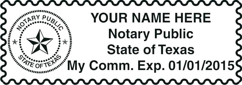 800x284 Notary Seal Template Stamp Fresh Free Affidavit Company Postage