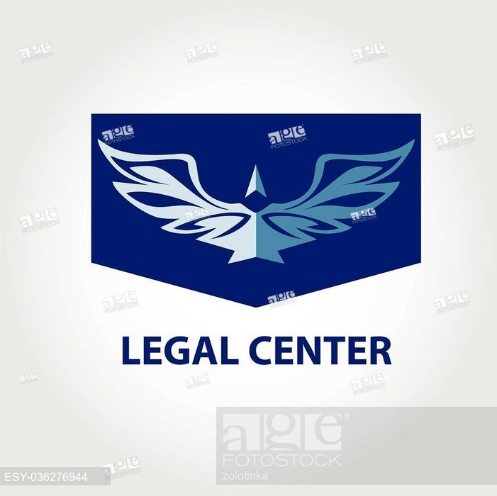 701x700 Template Vector Logo For Legal, Notary Organization Illustration