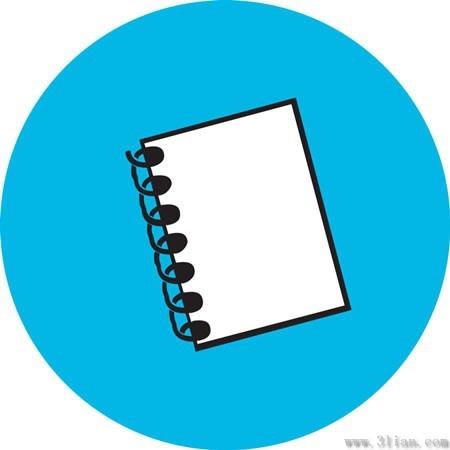Notebook Icon Vector