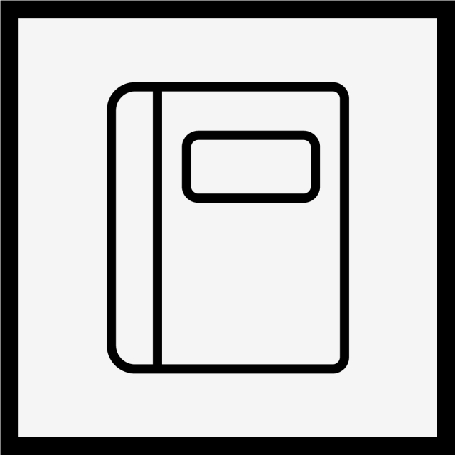640x640 Vector Notebook Icon, Copybook, File, Notebook Png And Vector