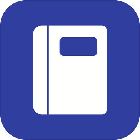 490x490 Vector Notebook Icon