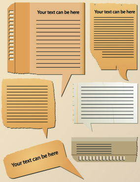 284x368 Notebook Paper Free Vector Download