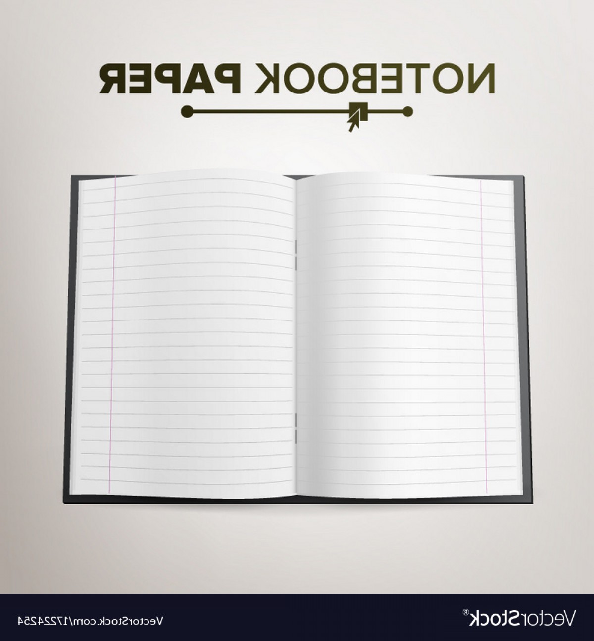 1200x1296 School Notebook Paper Vector Drawing Lamaison