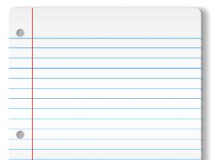 310x233 Vector Blank Notebook Paper Material Free Vectors Ui Download