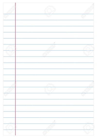 400x565 Download Free Png Notebook Paper Background Stock Vectors, Images