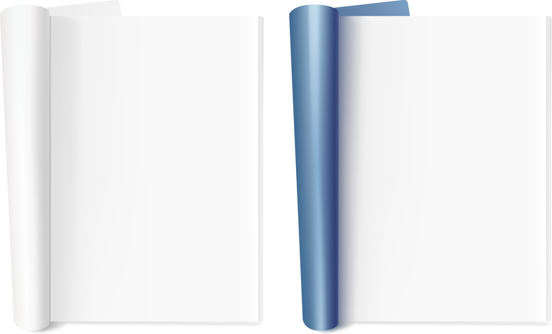 800x485 Notepad Vector Material