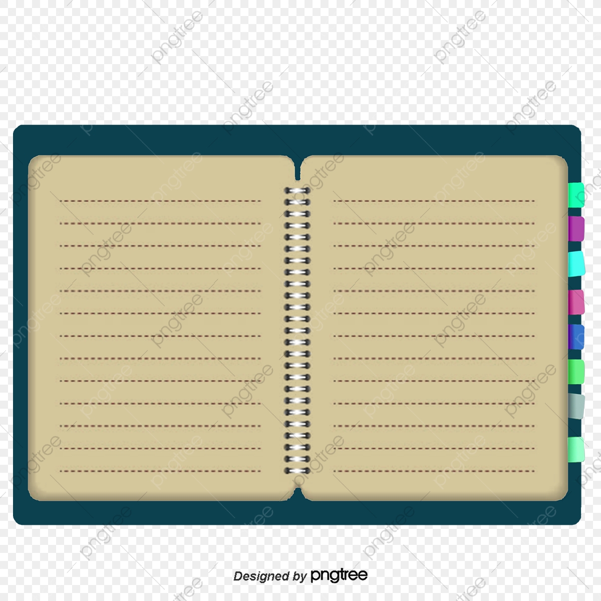 1200x1200 Vector Opened Notebook Notepad, Vector, Open Open, Notebook Png
