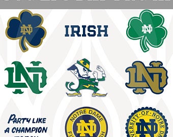 Notre Dame Logo Vector at Vectorified.com | Collection of Notre Dame ...