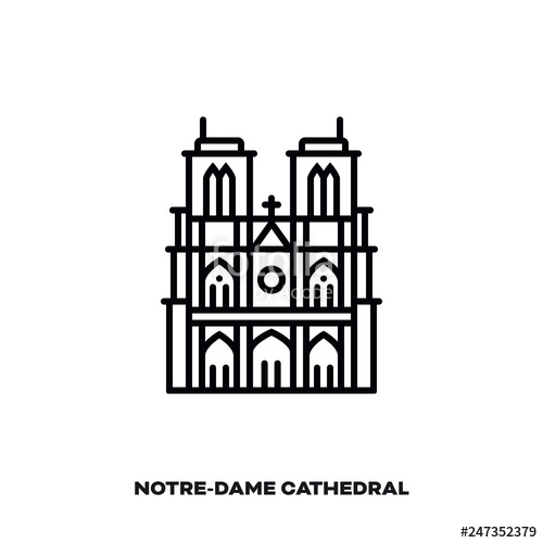 500x500 Notre Dame Cathedral