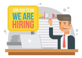286x200 Hiring Free Vector Art