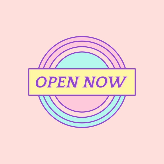 626x626 Now Open Vectors, Photos And Free Download