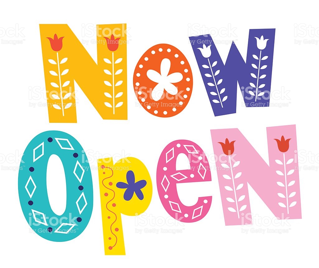 Now Open Vector at Vectorified.com | Collection of Now Open Vector free