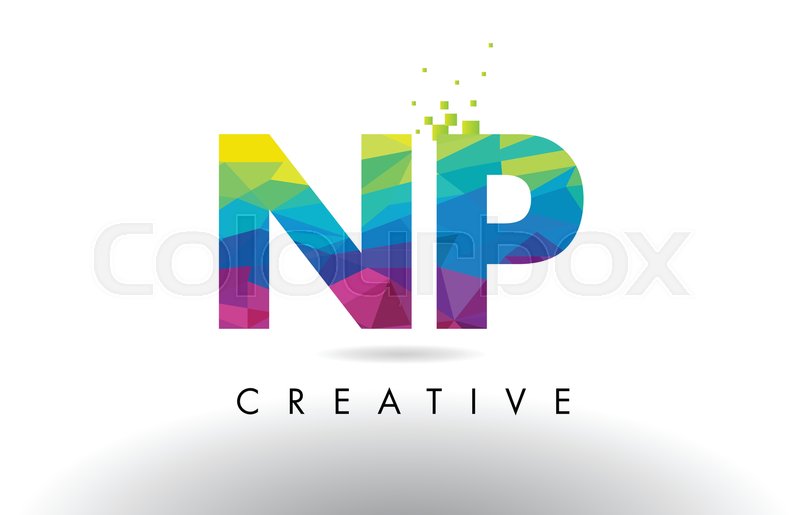 Np N P Colorful Letter Design With Stock Vector Colourbox 800x515 Np N P Colorful Letter Design With Stock Vector Colourbox