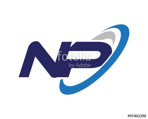 Np Swoosh Letter Logo Stock Image And Royalty Free Vector 500x400 Np Swoosh Letter Logo Stock Image And Royalty Free Vector
