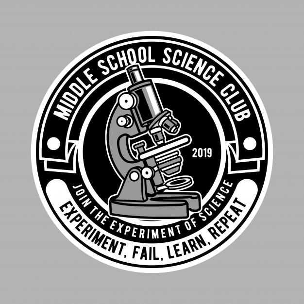 626x626 Science Club Logo Vector Premium Download