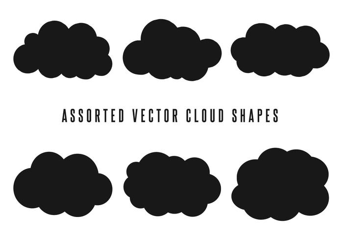 Basic Vector Cloud Shapes 700x490 Basic Vector Cloud Shapes
